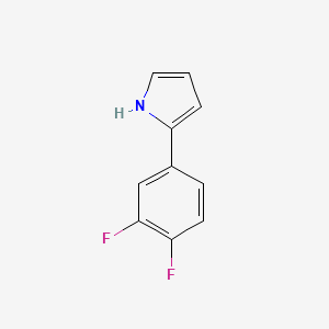 2-(3,4-Difluorophenyl)pyrrole