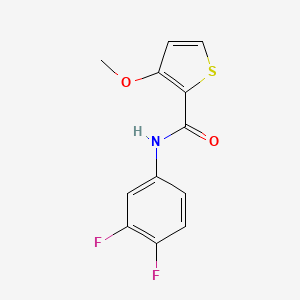 N-(3,4-difluorophenyl)-3-methoxy-2-thiophenecarboxamide