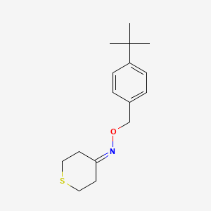 N-[(4-tert-butylphenyl)methoxy]thian-4-imine
