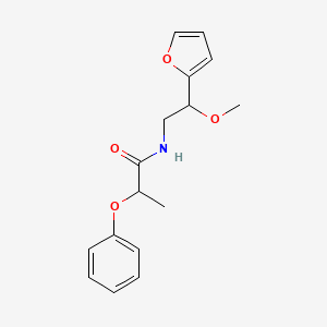 N-(2-(furan-2-yl)-2-methoxyethyl)-2-phenoxypropanamide