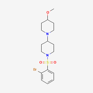 1'-((2-Bromophenyl)sulfonyl)-4-methoxy-1,4'-bipiperidine