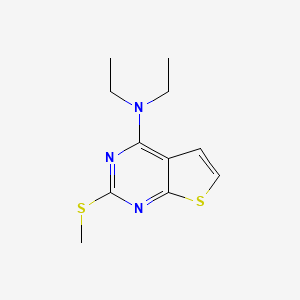 N,N-diethyl-2-(methylsulfanyl)thieno[2,3-d]pyrimidin-4-amine