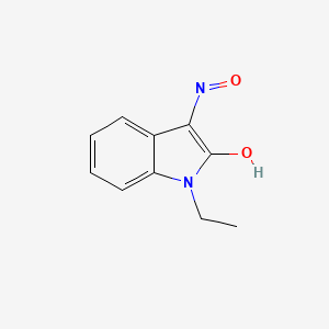 (3Z)-1-ethyl-1H-indole-2,3-dione 3-oxime