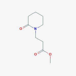 Methyl 3-(2-oxopiperidin-1-yl)propanoate