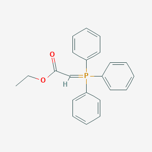 molecular formula C22H21O2P B024862 (乙氧羰基亚甲基)三苯基膦 CAS No. 1099-45-2