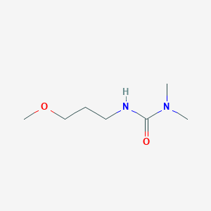 molecular formula C7H16N2O2 B2486269 3-(3-甲氧基丙基)-1,1-二甲基脲 CAS No. 409316-76-3