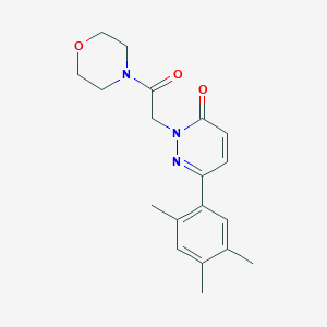 2-(2-morpholino-2-oxoethyl)-6-(2,4,5-trimethylphenyl)pyridazin-3(2H)-one