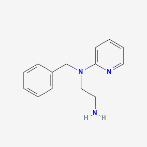 molecular formula C14H17N3 B2486362 N-(2-aminoethyl)-N-benzylpyridin-2-amine CAS No. 50331-70-9