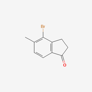 4-Bromo-5-methyl-2,3-dihydro-1H-inden-1-one