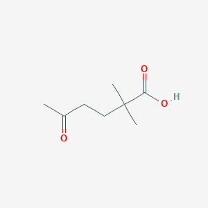 2,2-Dimethyl-5-oxohexanoic acid
