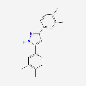 3,5-bis(3,4-dimethylphenyl)-1H-pyrazole