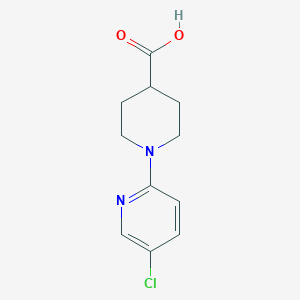 B2486444 1-(5-Chloropyridin-2-yl)piperidine-4-carboxylic acid CAS No. 953751-20-7