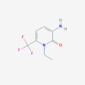 3-Amino-1-ethyl-6-(trifluoromethyl)-1,2-dihydropyridin-2-one