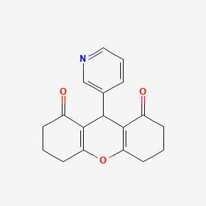 9-(pyridin-3-yl)-3,4,5,6,7,9-hexahydro-1H-xanthene-1,8(2H)-dione