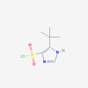 5-Tert-butyl-1H-imidazole-4-sulfonyl chloride