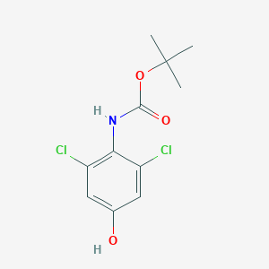 tert-butyl N-(2,6-dichloro-4-hydroxyphenyl)carbamate