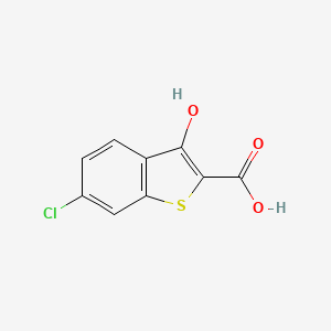 6-Chloro-3-hydroxybenzo[b]thiophene-2-carboxylic acid