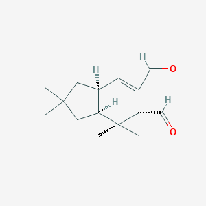 molecular formula C15H20O2 B024867 Iso-isovelleral CAS No. 109956-89-0