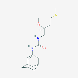 1-(1-Adamantyl)-3-(2-methoxy-4-methylsulfanylbutyl)urea