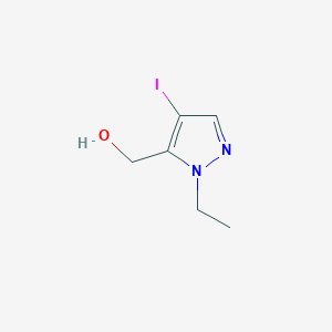 (1-Ethyl-4-iodo-1H-pyrazol-5-yl)methanol