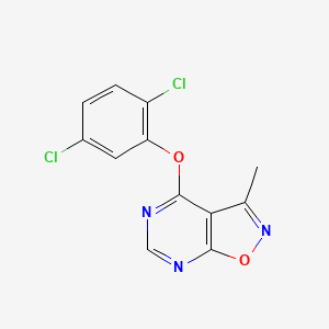 4-(2,5-Dichlorophenoxy)-3-methylisoxazolo[5,4-d]pyrimidine
