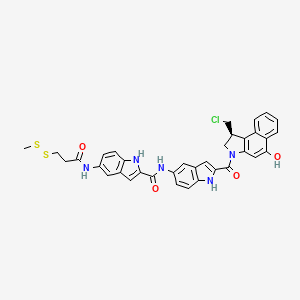 molecular formula C35H30ClN5O4S2 B2486785 DC1-SMe CAS No. 501666-85-9