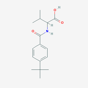 2-[(4-Tert-butylphenyl)formamido]-3-methylbutanoic acid