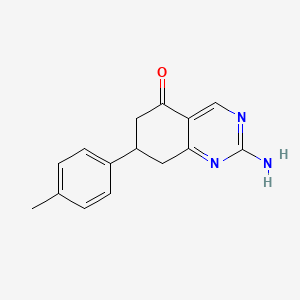 2-amino-7-(4-methylphenyl)-7,8-dihydroquinazolin-5(6H)-one