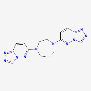 1,4-Bis([1,2,4]triazolo[4,3-b]pyridazin-6-yl)-1,4-diazepane