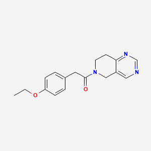 1-(7,8-dihydropyrido[4,3-d]pyrimidin-6(5H)-yl)-2-(4-ethoxyphenyl)ethanone