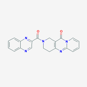 2-(quinoxaline-2-carbonyl)-3,4-dihydro-1H-dipyrido[1,2-a:4',3'-d]pyrimidin-11(2H)-one