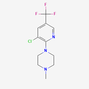 1-[3-Chloro-5-(trifluoromethyl)-2-pyridinyl]-4-methylpiperazine