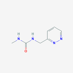 3-Methyl-1-[(pyridazin-3-yl)methyl]urea