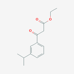 Ethyl (3-isopropylbenzoyl)acetate