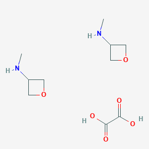 bis(N-methyloxetan-3-amine), oxalic acid
