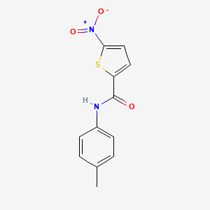molecular formula C12H10N2O3S B2487542 N-(4-methylphenyl)-5-nitrothiophene-2-carboxamide CAS No. 324758-80-7