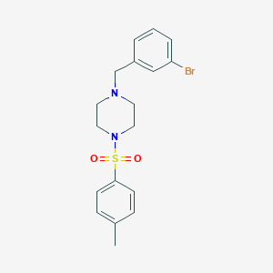 1-(3-Bromobenzyl)-4-[(4-methylphenyl)sulfonyl]piperazine