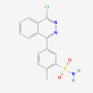 5-(4-Chlorophthalazin-1-yl)-2-methylbenzenesulfonamide