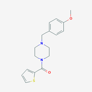 [4-(4-Methoxybenzyl)piperazin-1-yl](thiophen-2-yl)methanone