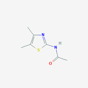 molecular formula C7H10N2OS B2487630 N-(4,5-二甲基-1,3-噻唑-2-基)乙酰胺 CAS No. 77223-18-8
