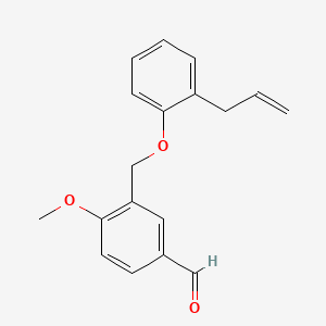 3-(2-Allyl-phenoxymethyl)-4-methoxy-benzaldehyde