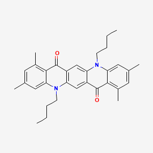 5,12-Dibutyl-1,3,8,10-tetramethyquinacridone