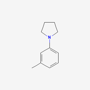 molecular formula C11H15N B2488039 1-(3-甲基苯基)吡咯烷 CAS No. 71982-22-4