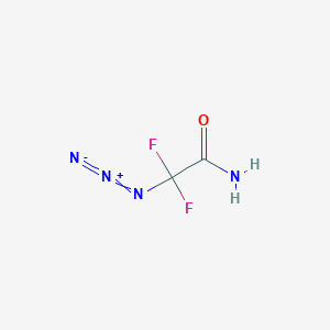 molecular formula C2H2F2N4O B2488158 Azidodifluoroacetamide CAS No. 2102183-90-2