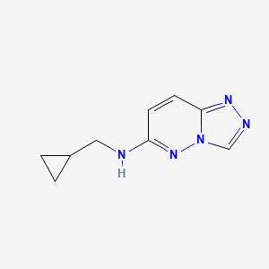 N-(cyclopropylmethyl)-[1,2,4]triazolo[4,3-b]pyridazin-6-amine