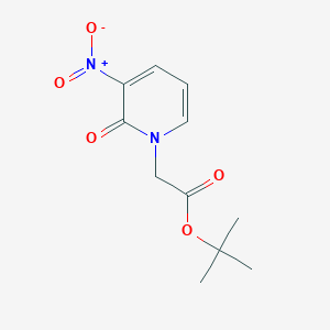 tert-butyl 2-(3-nitro-2-oxopyridin-1(2H)-yl)acetate
