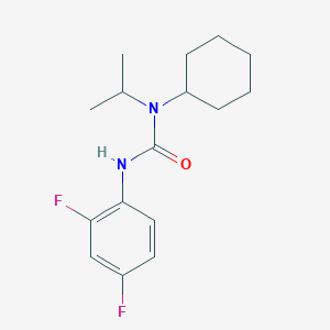 N-cyclohexyl-N'-(2,4-difluorophenyl)-N-isopropylurea