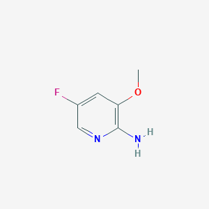 molecular formula C6H7FN2O B2488230 5-氟-3-甲氧基吡啶-2-胺 CAS No. 1097264-90-8