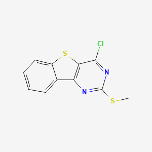 4-Chloro[1]benzothieno[3,2-d]pyrimidin-2-yl methyl sulfide