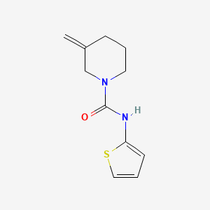 3-methylidene-N-(thiophen-2-yl)piperidine-1-carboxamide